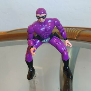 1995 Purple Phantom Action Figure Street Players Vintage RARE FIND